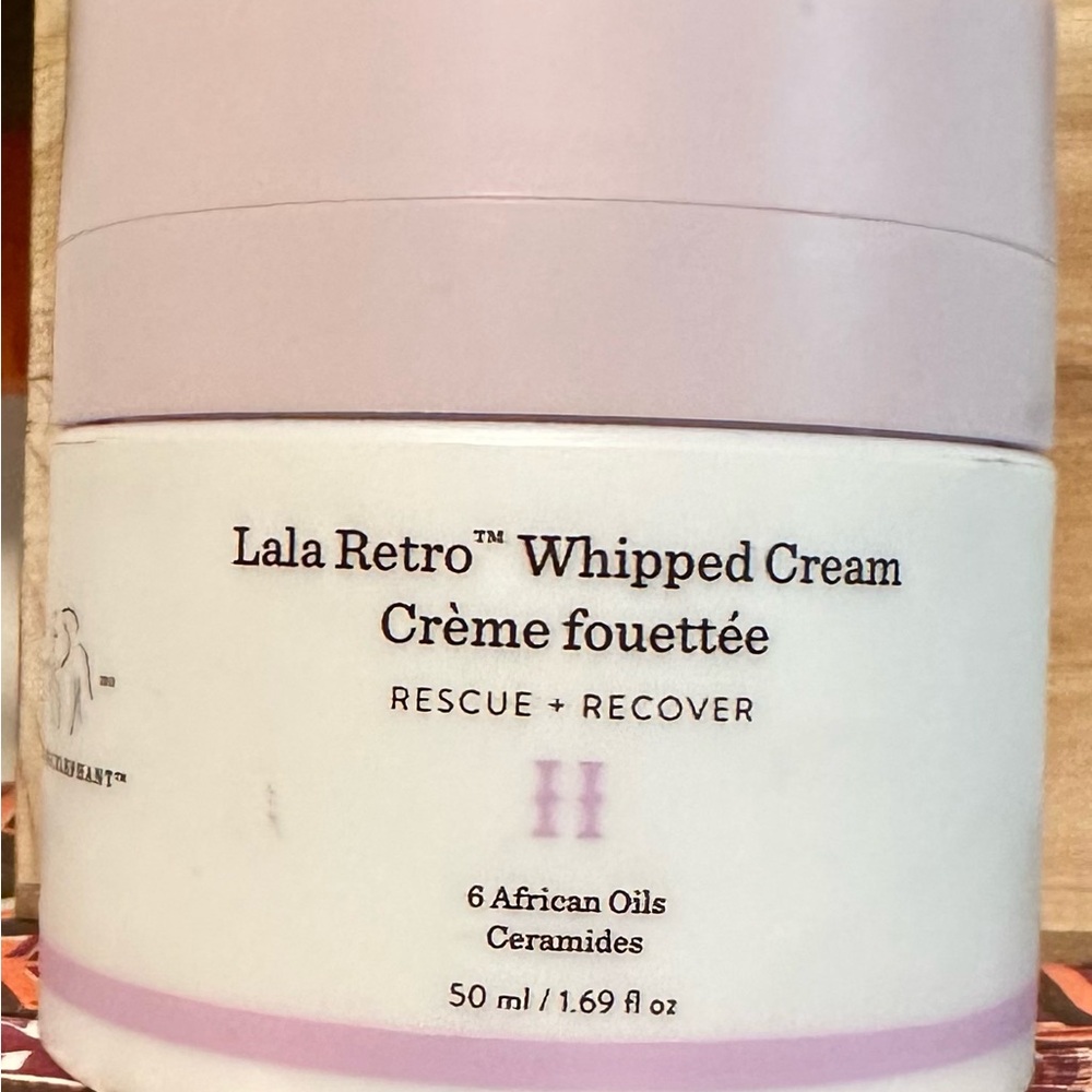 Drunk Elephant Lala Retro Whipped Cream - Lavender and White